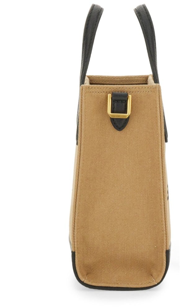 Bally Structured Bag With Prominent Logo Neutraal