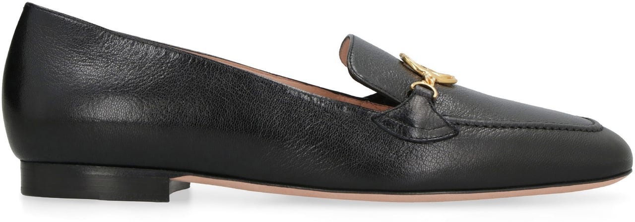 Bally Obrien leather loafers Zwart