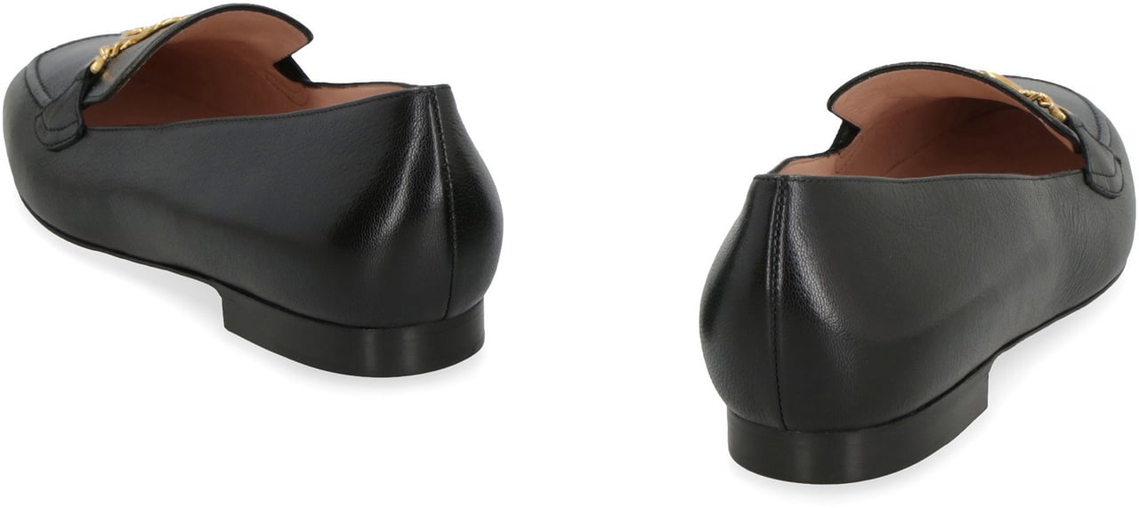 Bally Obrien leather loafers Zwart