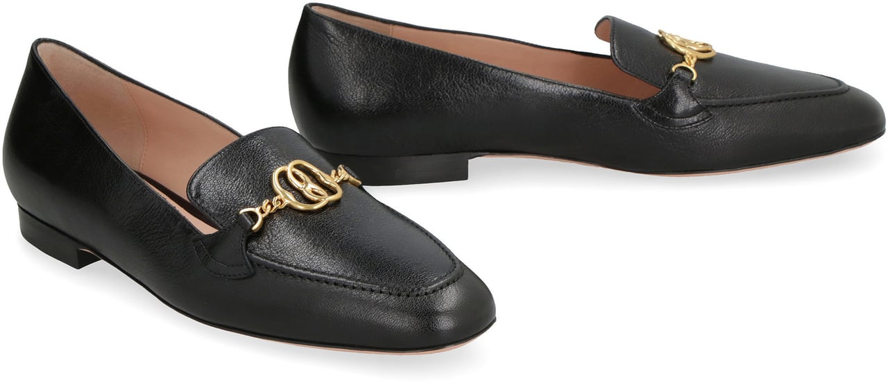 Bally Obrien leather loafers Zwart