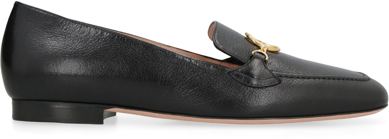 Bally Obrien leather loafers Zwart