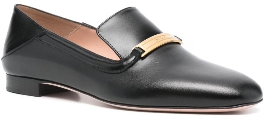 Bally Flat Shoes Black Zwart