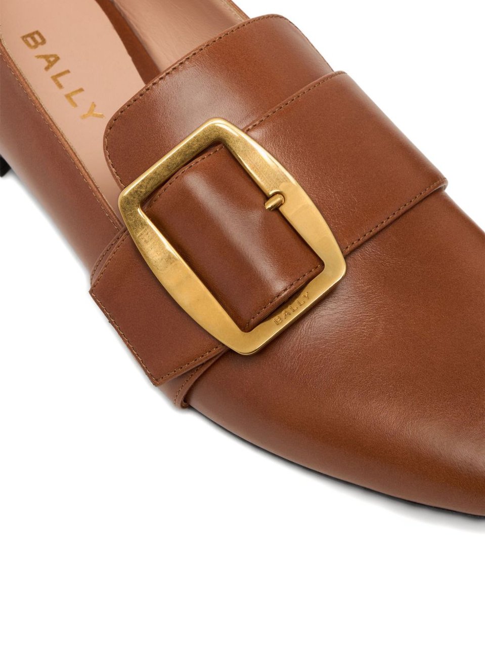 Bally Flat Shoes Brown Beige