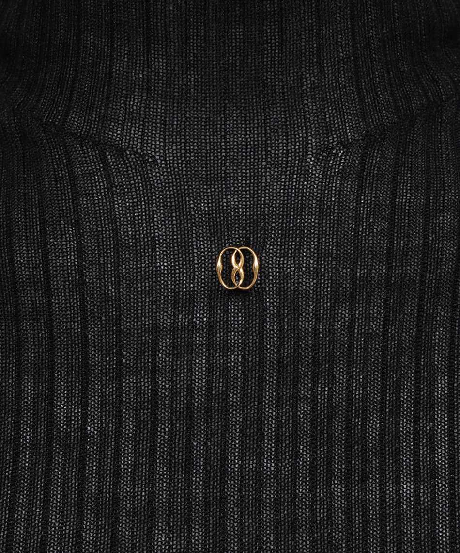 Bally Knitwork turtleneck sweater Zwart