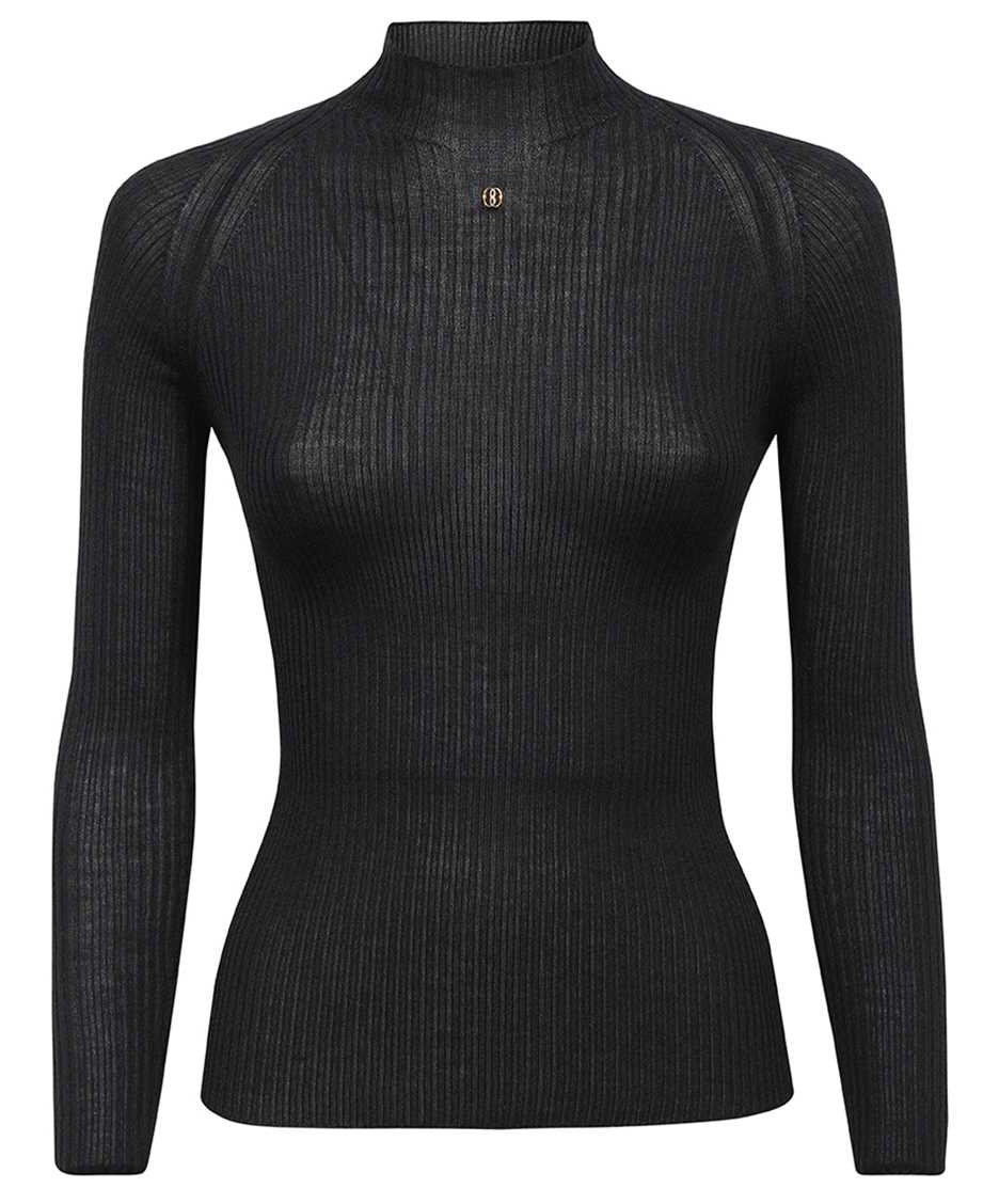 Bally Knitwork turtleneck sweater Zwart