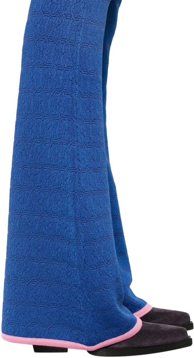 Bally Trousers Blue Blauw
