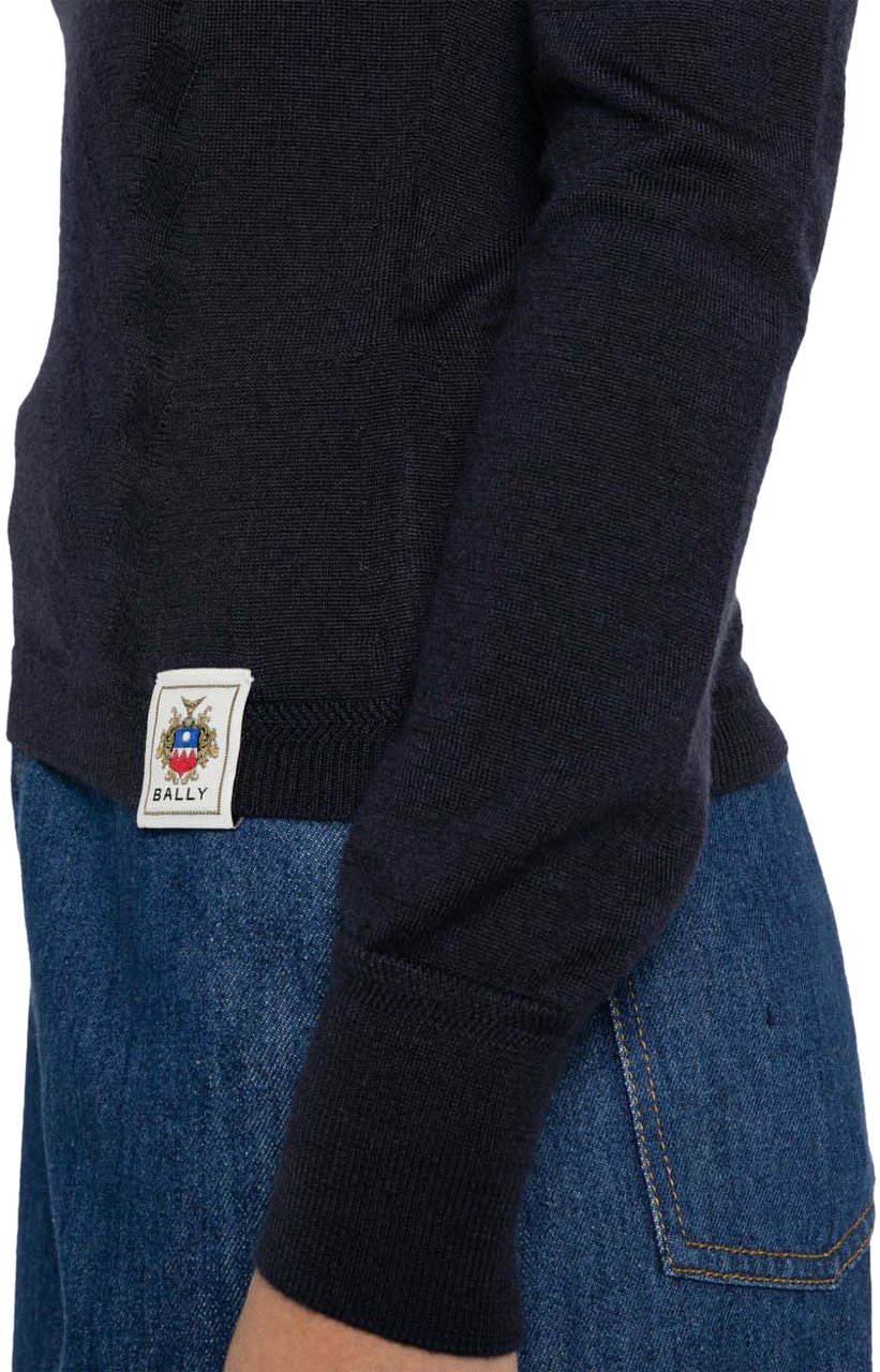 Bally Sweaters Blue Blauw