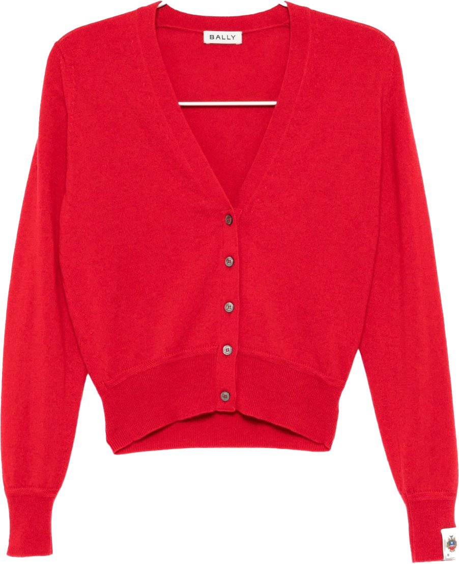 Bally Sweaters Red Rood