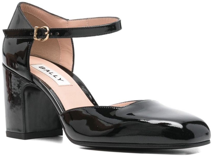 Bally With Heel Black Zwart