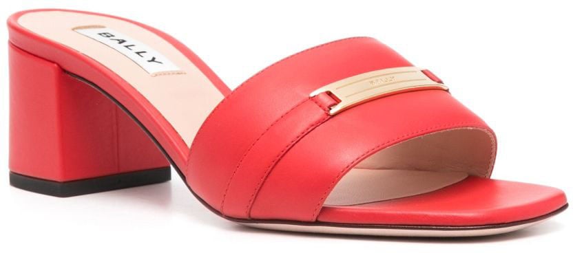 Bally Sandals Swiss Red Rood