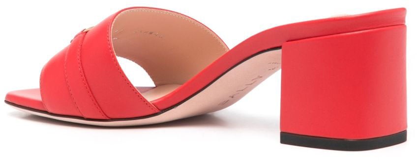Bally Sandals Swiss Red Rood