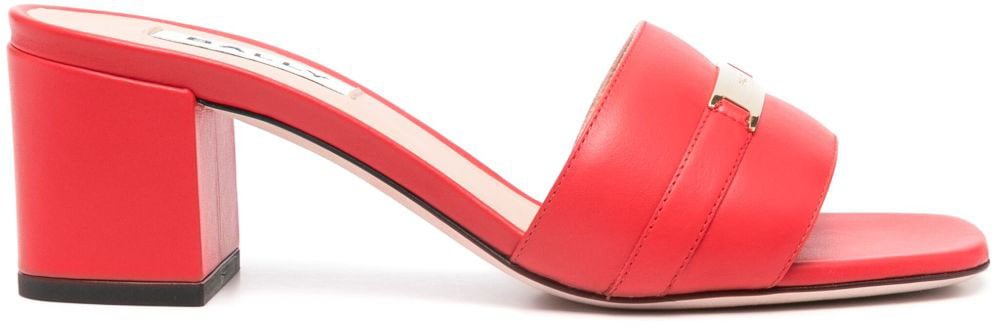 Bally Sandals Swiss Red Rood