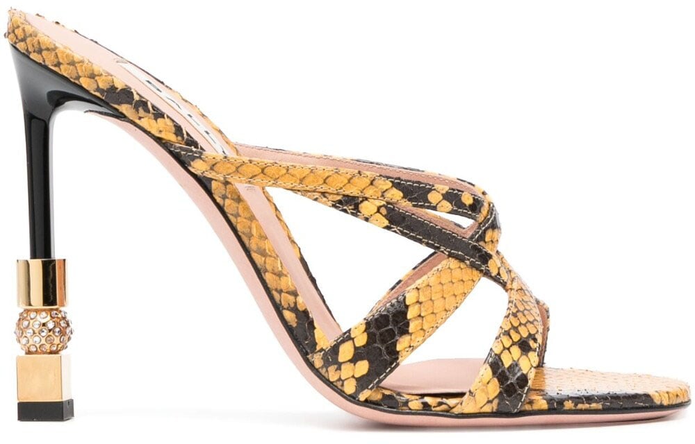 Bally Sandals Yellow Geel