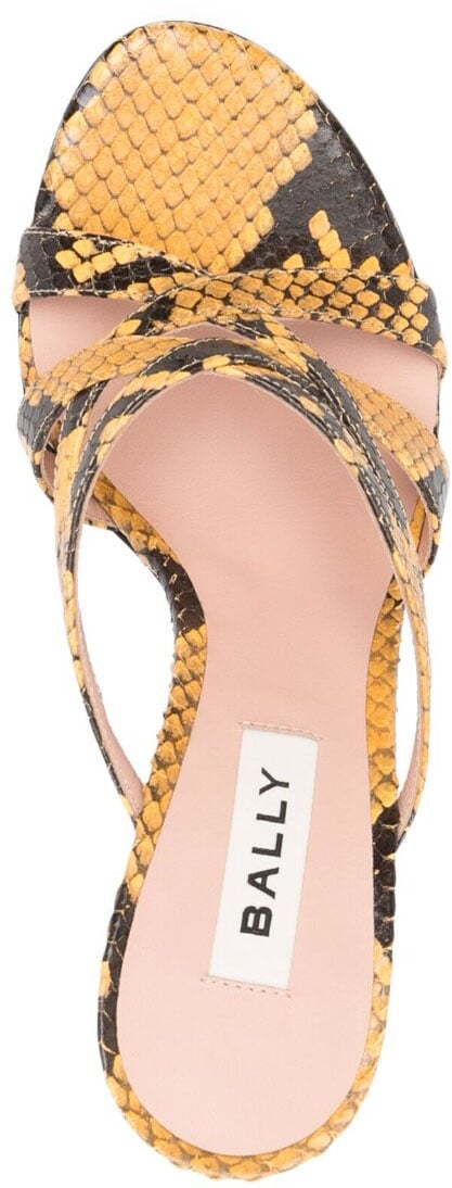 Bally Sandals Yellow Geel