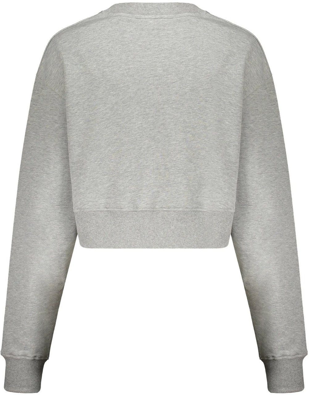 Balmain cropped logo sweatshirt Grijs