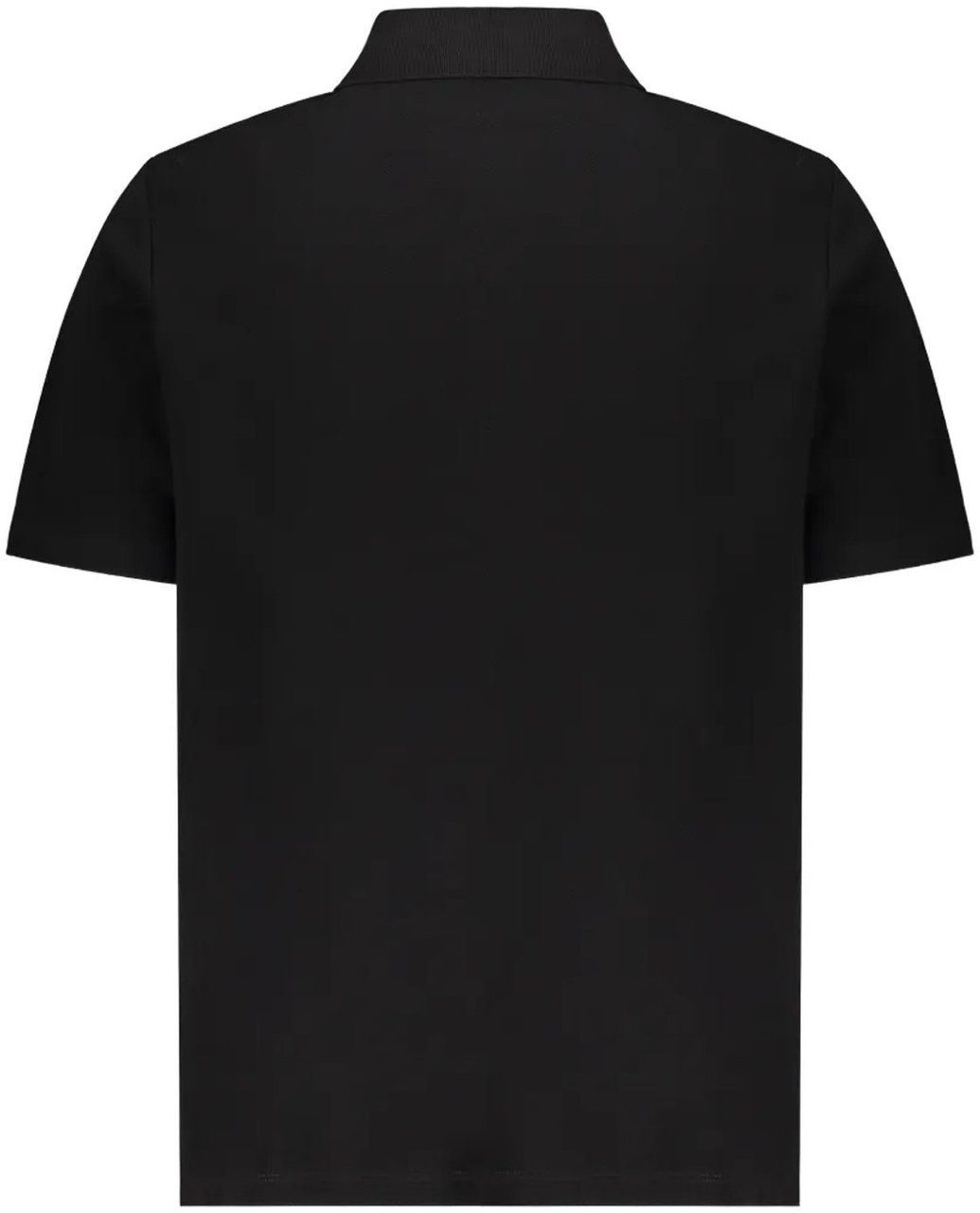 Balmain cotton polo shirt Zwart
