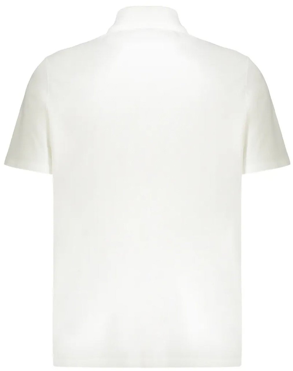 Balmain cotton polo shirt Wit
