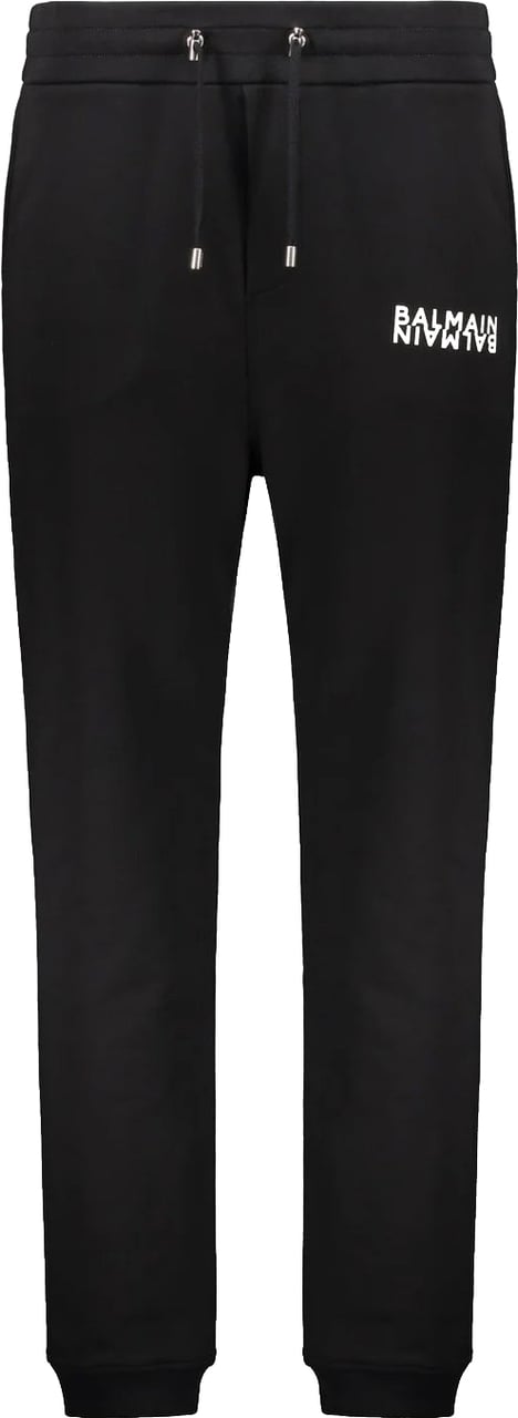 Balmain logo jogging pants Zwart