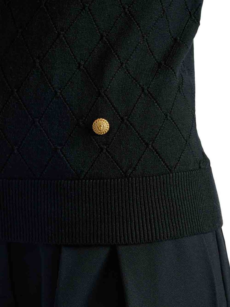 Balmain Top Black Zwart