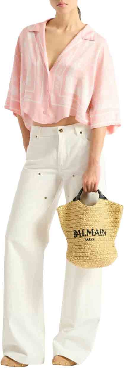 Balmain Bags Beige Beige