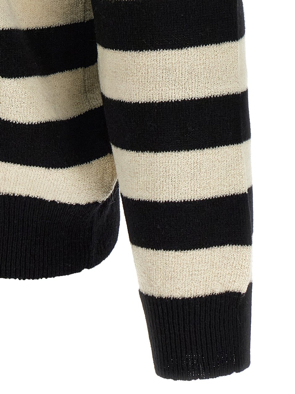 Balmain Bicolor Wool Cardigan Divers