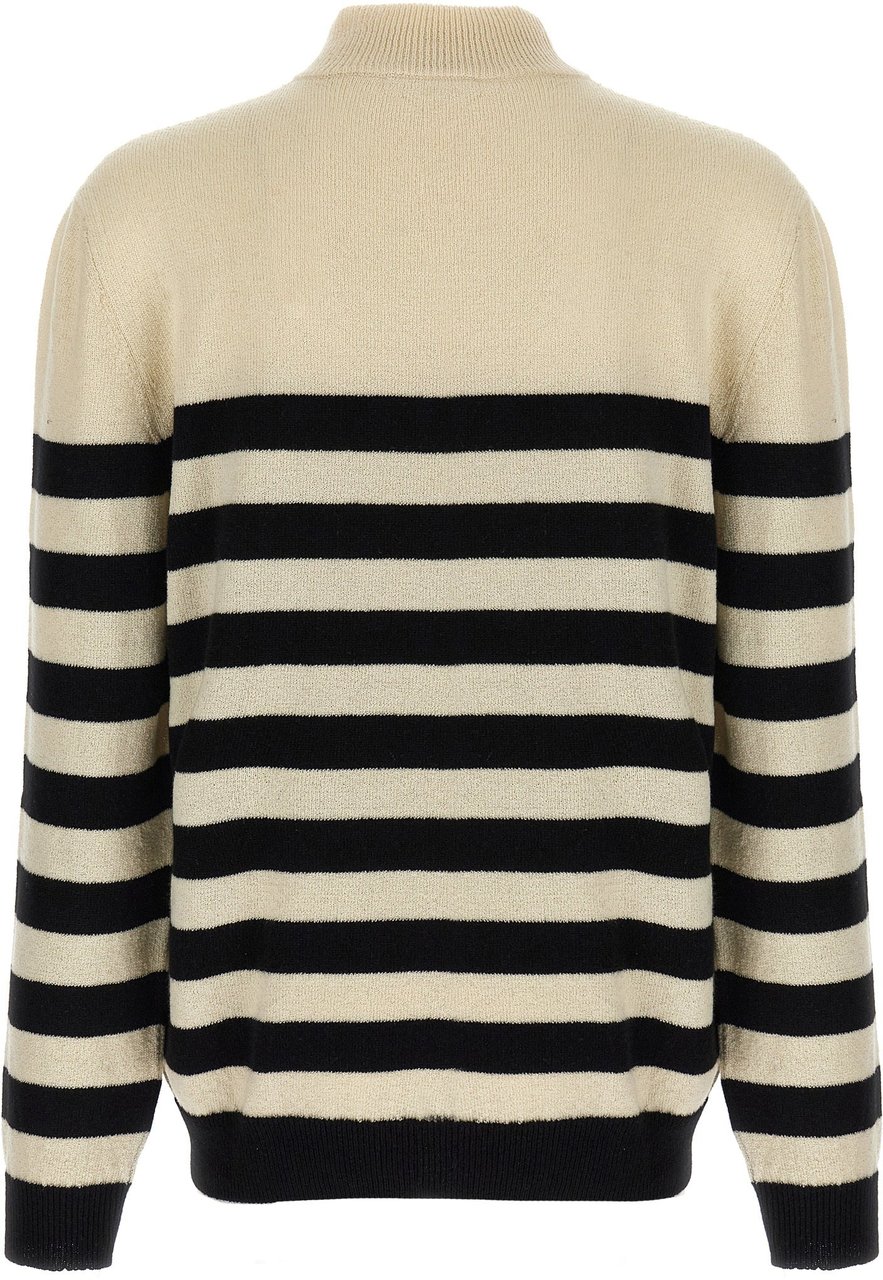 Balmain Bicolor Wool Cardigan Divers