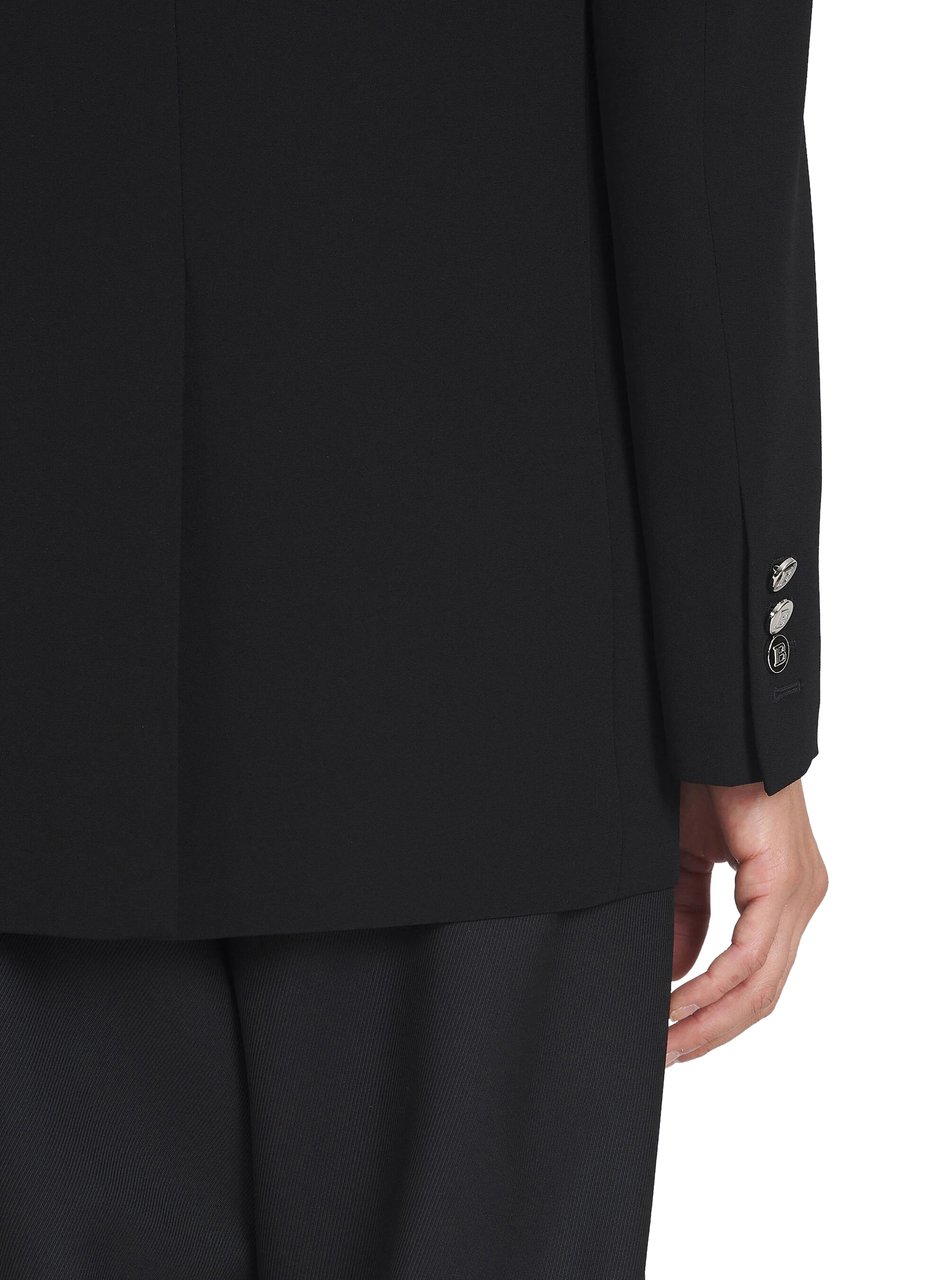 Balmain Balmain Formal Jacket Black Woman Dierenprint