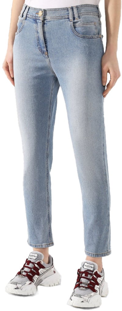 Balmain balmain - Jeans - tf15516-d007-denim Dierenprint