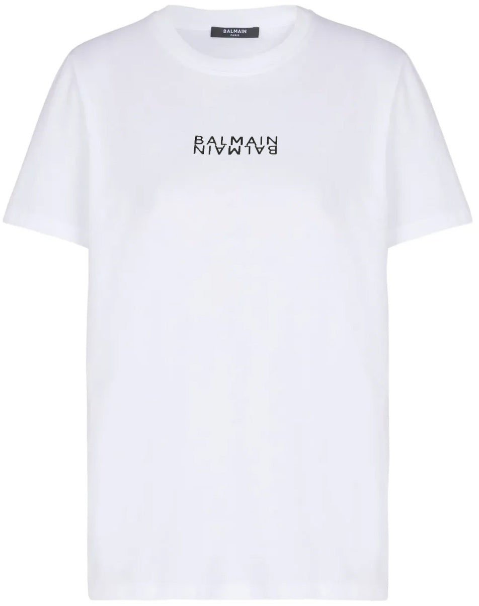 Balmain Balmain Cotton T-shirt Wit