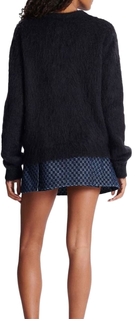 Balmain Logo Pullover Zwart