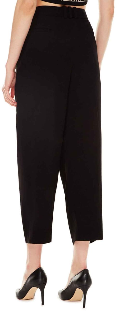 Balmain Viscose Pants Zwart