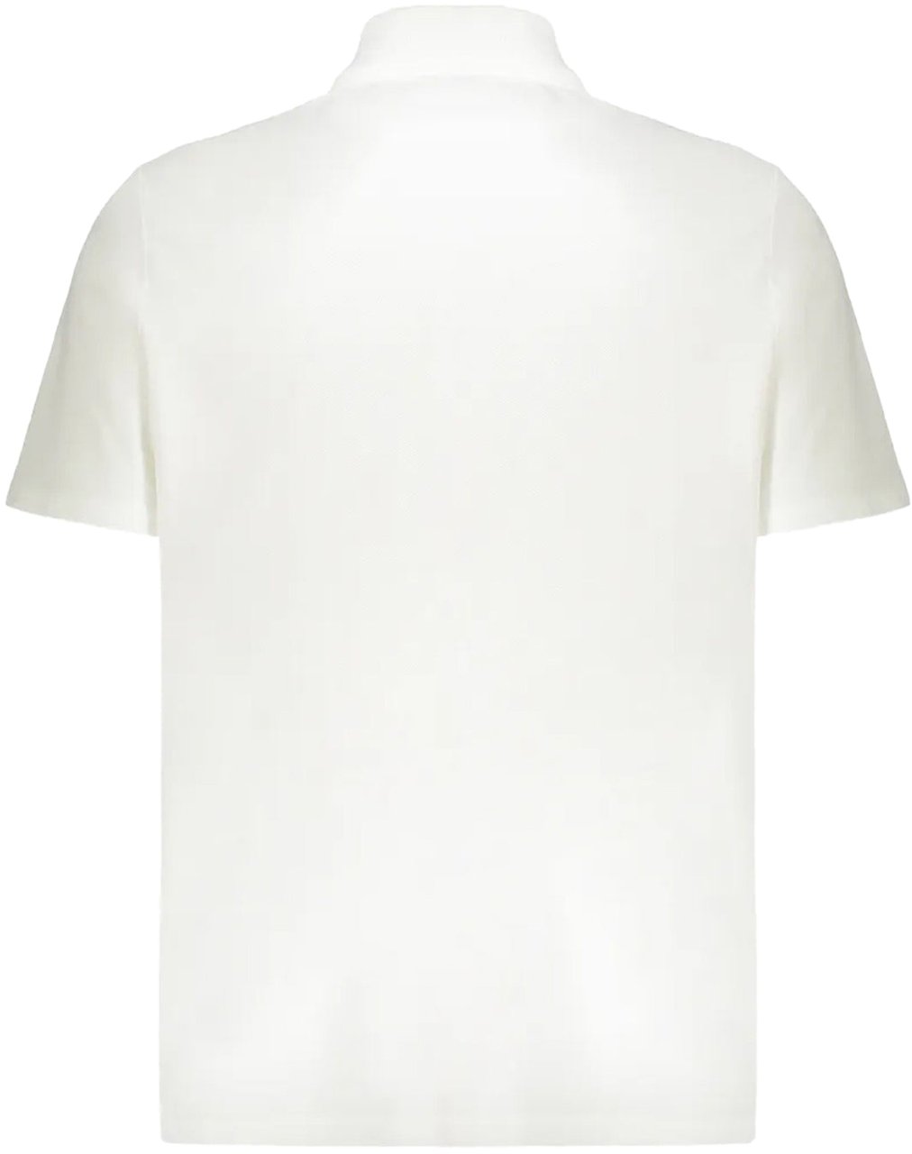 Balmain cotton polo shirt Wit