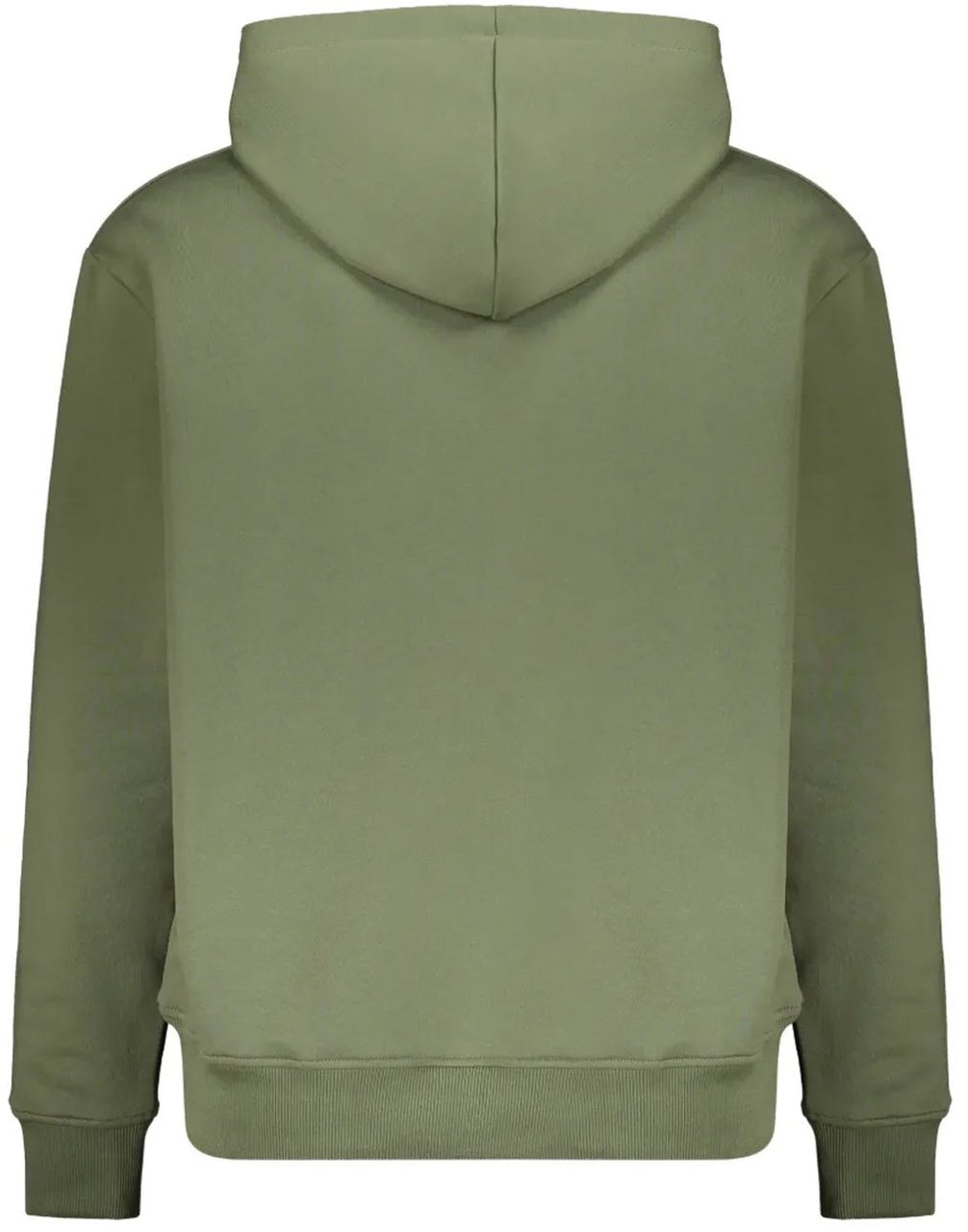 Balmain Logo Motif Hoodie Groen