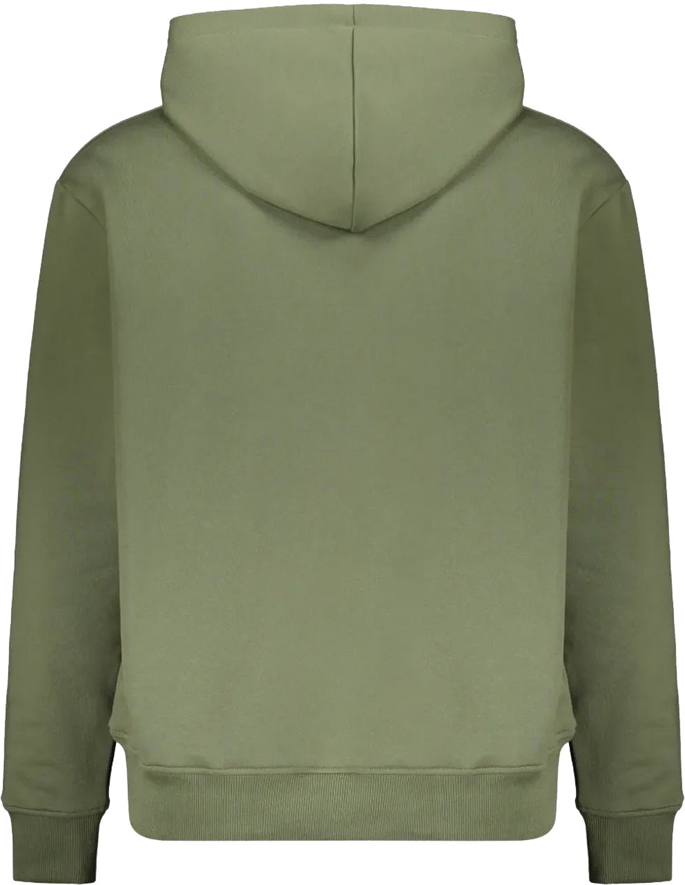 Balmain Logo Motif Hoodie Groen