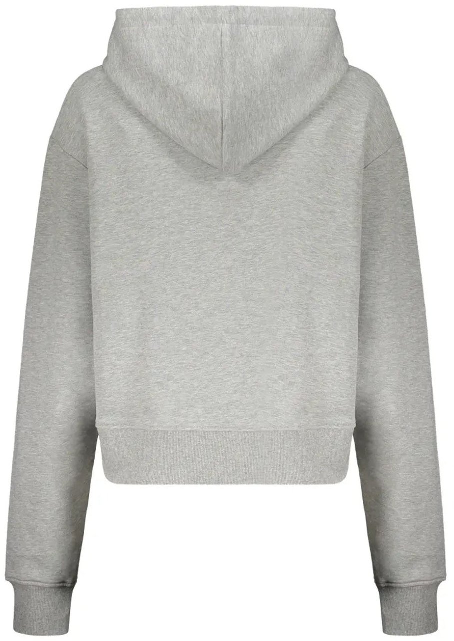 Balmain Logo Hoodie Grijs