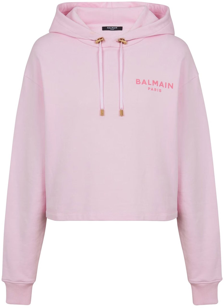 Balmain Flocked Paris Sweatshirt Divers