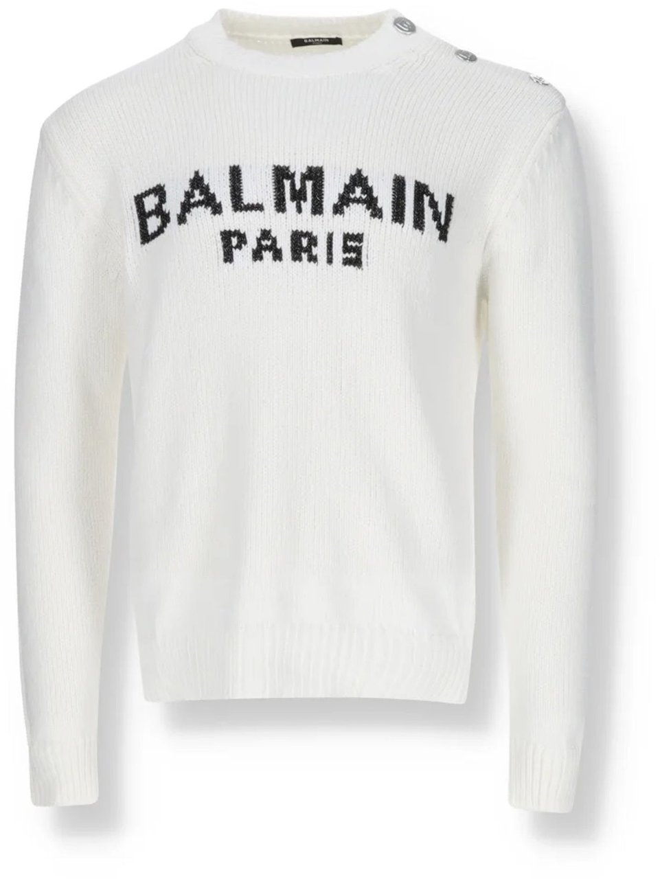 Balmain Cotton Logo Sweater Divers