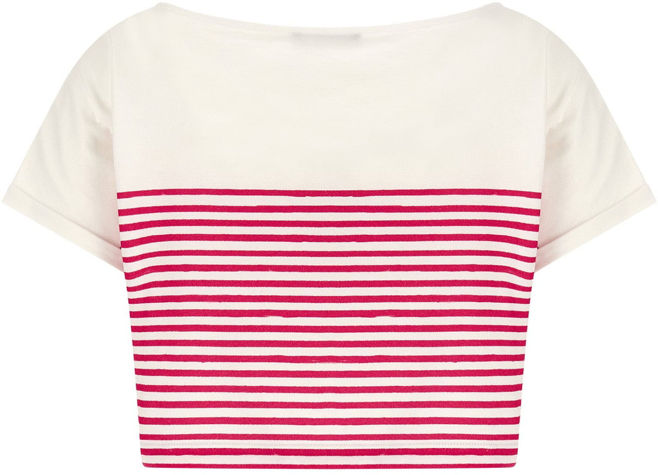 Balmain Fuchsia Cotton T-Shirt Blauw