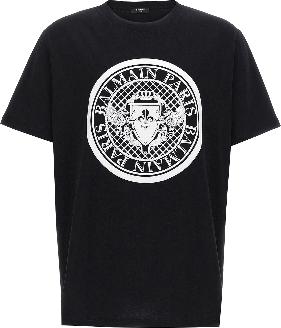 Balmain Bicolor Organic Cotton T-Shirt Divers
