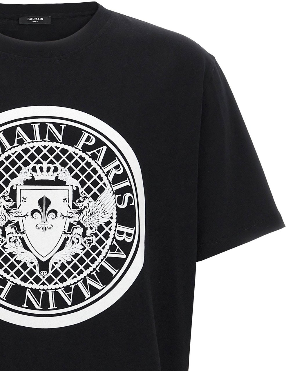 Balmain Bicolor Organic Cotton T-Shirt Divers