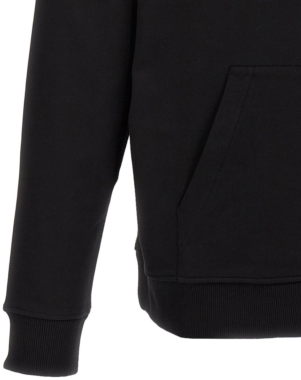 Balmain Black Cotton Sweatshirt Blauw