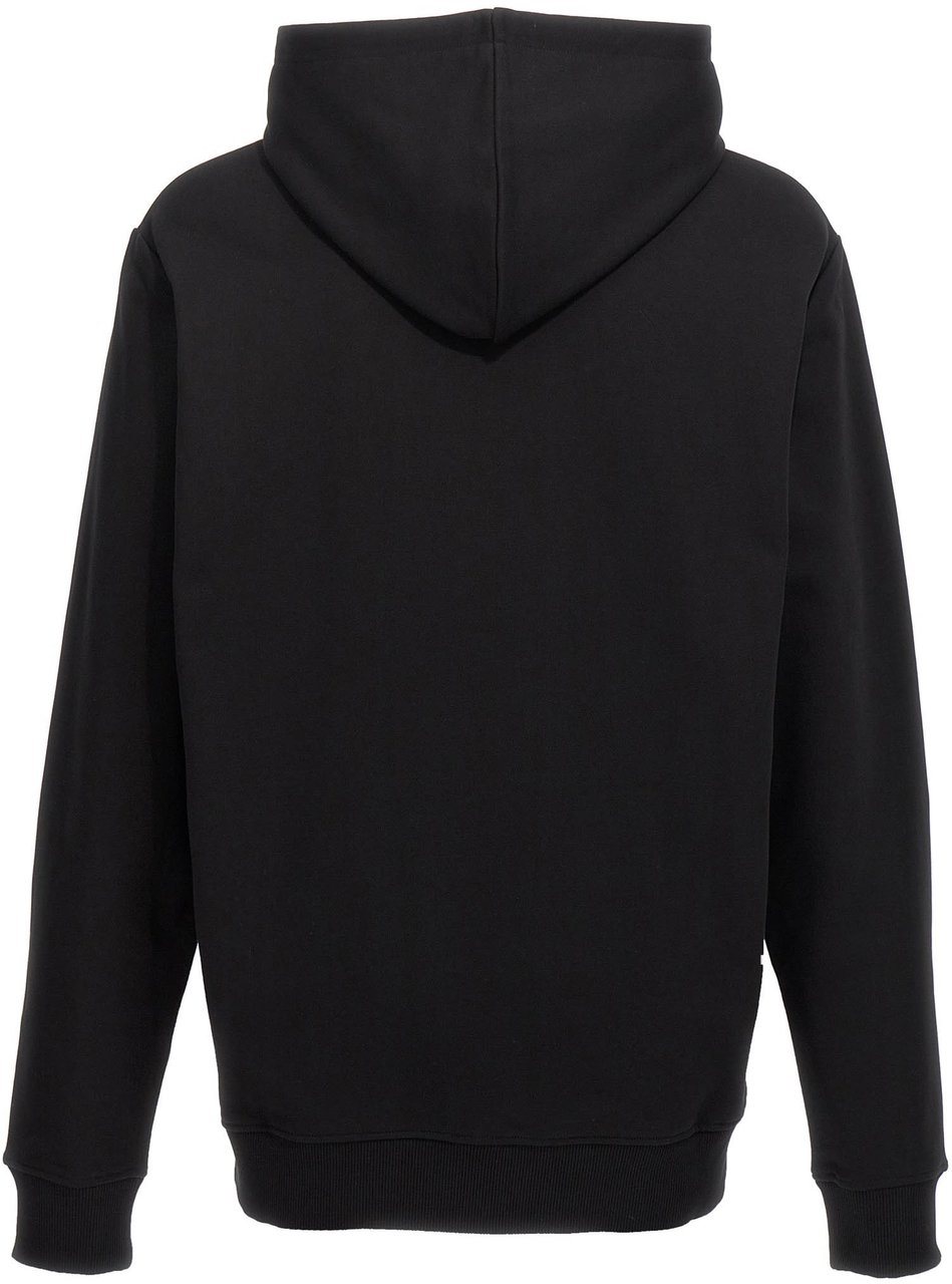 Balmain Black Cotton Sweatshirt Blauw