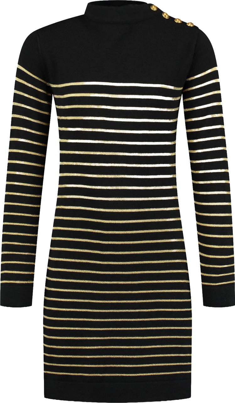 Balmain Dress Zwart