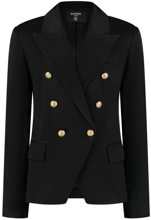Balmain Suit Jacket Zwart