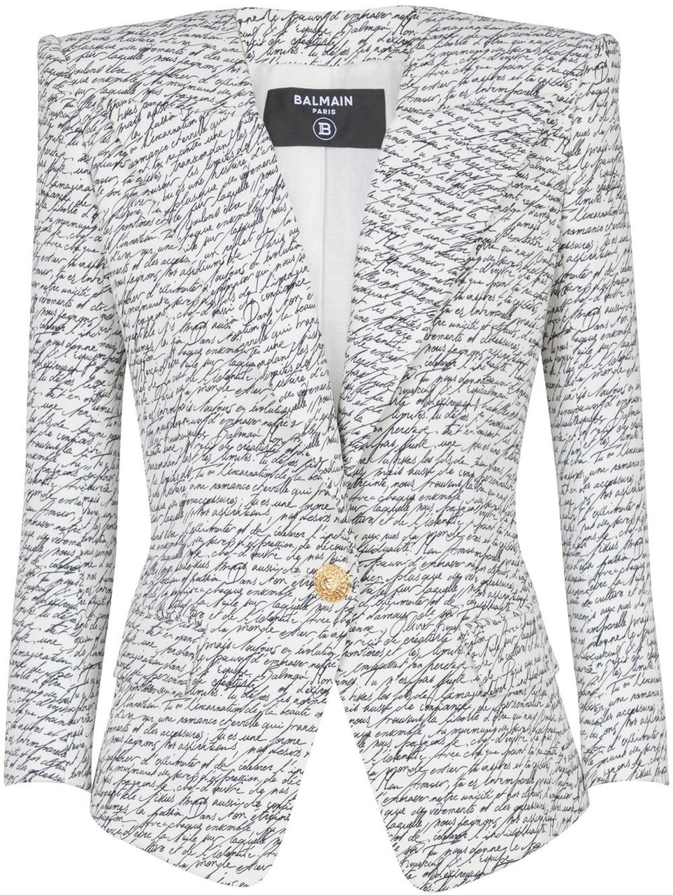 Balmain Tailored White Jacket Wit