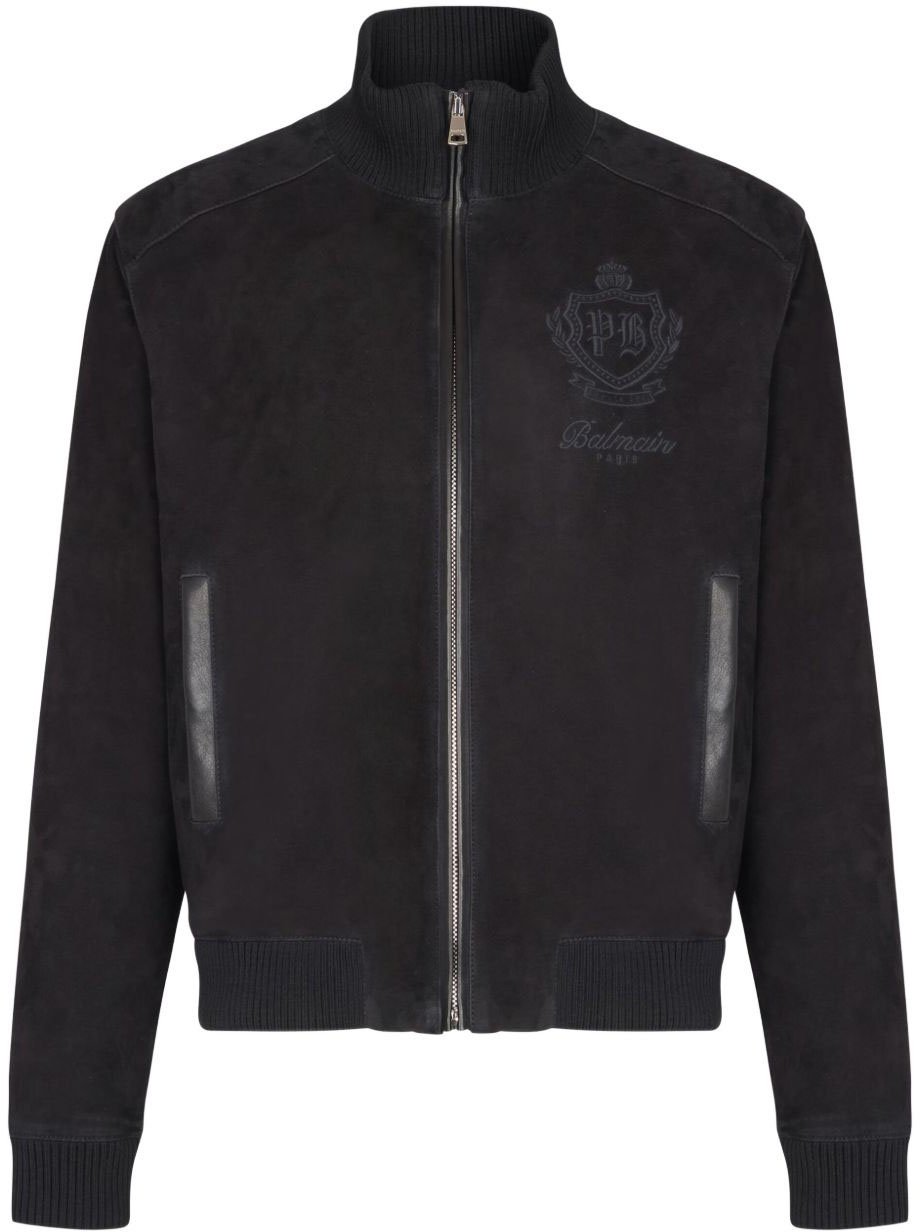 Balmain Refined Black Jacket Zwart