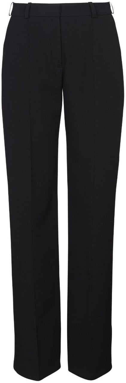 Balmain Straight Leg Trousers Zwart