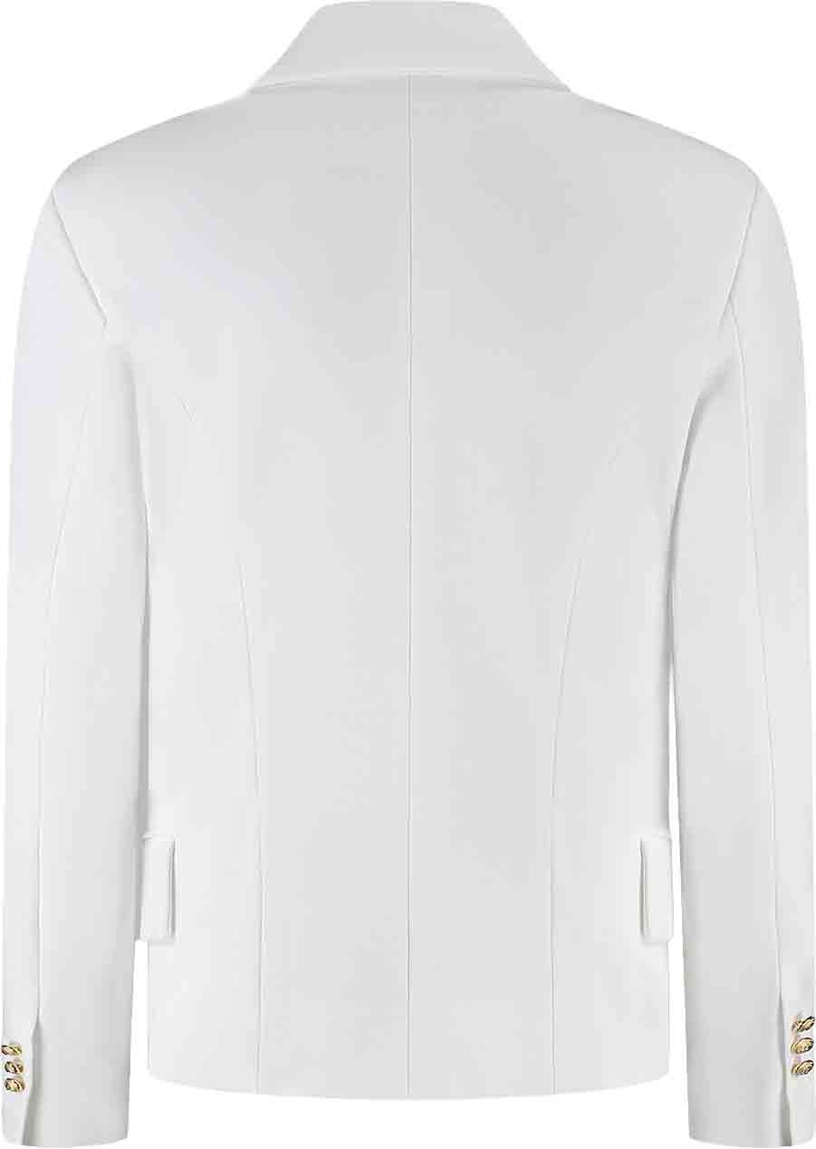 Balmain Knit Jacket Wit