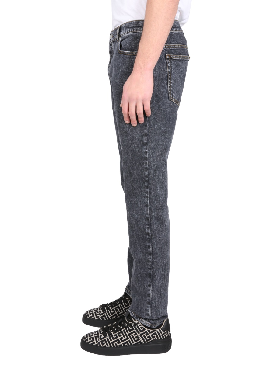 Balmain SLIM FIT JEANS Zwart