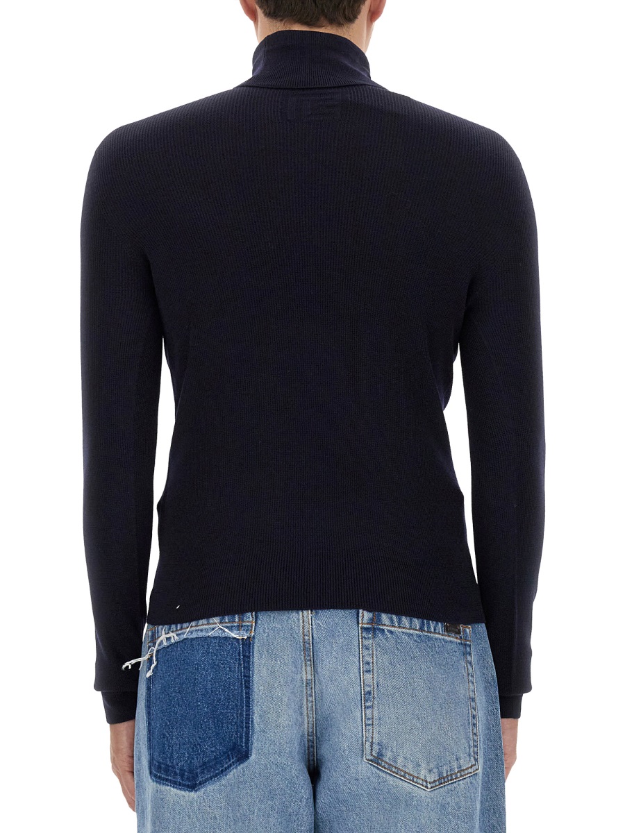 Balmain TURTLENECK SHIRT Blauw